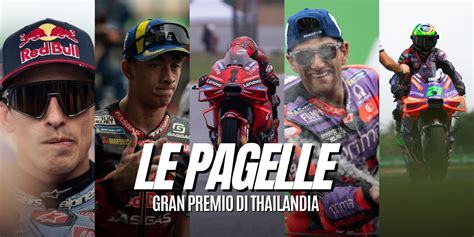 Pagelle Thailandia MotoGP 2024 Bagnaia Risponde Martin Resiste