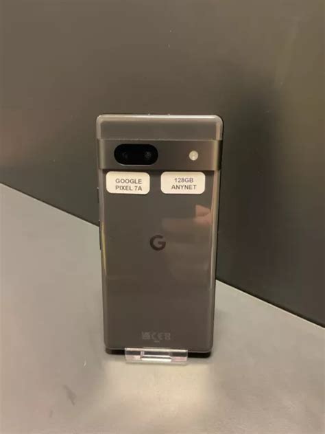 GOOGLE PIXEL 7A 128GB Charcoal Unlocked Good Condition 189 99