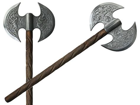 Decorative Medieval Battle Axe