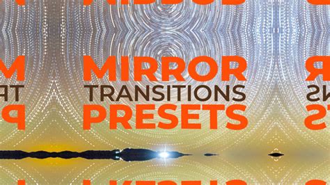 Mirror Transitions Premiere Pro Presets Motion Array