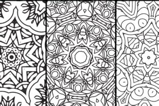 10 Mandala Coloring Pages Graphic By Good Karma Creative Fabrica