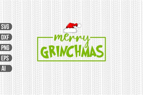 Merry Grinchmas Svg Graphic By Craft Store · Creative Fabrica