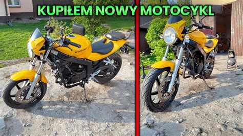 NOWY HYOSUNG GT 125 W MOJEJ STAJNI YouTube