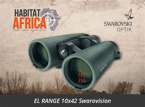 Swarovski EL Range 10x42 Swarovision Binoculars Habitat Africa