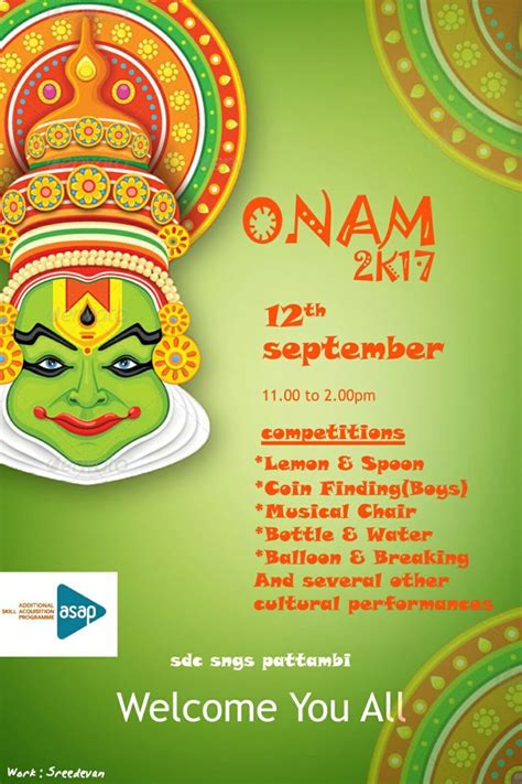 Pin On Onam Posters