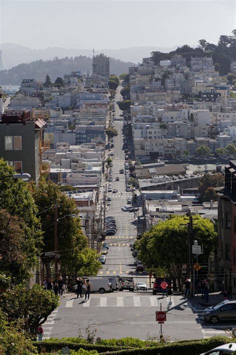 San Francisco Famous Streets Editorial Stock Photo Image Of Famous