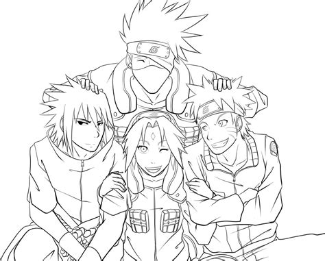 Naruto Coloring Pages Images Colorear Anime Naruto Para Colorear Images