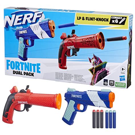 Nerf x Fortnite wyrzutnia Dual Pack 6 strzałek F6243 Nerf Sklep