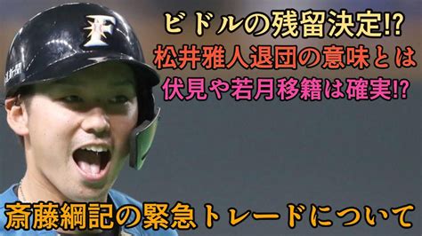 【左腕を軽視 】斎藤綱記と石川亮の緊急トレードを解説 左腕放出and捕手獲得の補強が不可解過ぎる【オリックスバファローズ】 Youtube