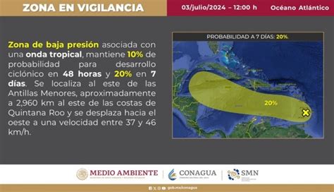 Inminente formación de Aletta primer ciclón tropical de 2024 en el