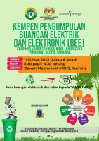 POSTER PROGRAM PENGUMPULAN BEE MAJLIS PELANCARAN SAMBUTAN HARI BUMI