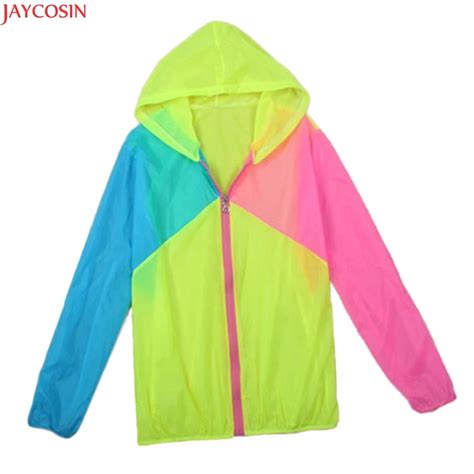 Sun Protective Ultra Thin Summer Jacket Men Women Basic Coats