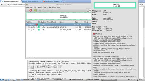 windows 7 - Hard drive error - NTFS damaged - Super User