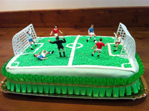 Campo Di Calcio Torte Di Compleanno Campo Da Calcio Torte