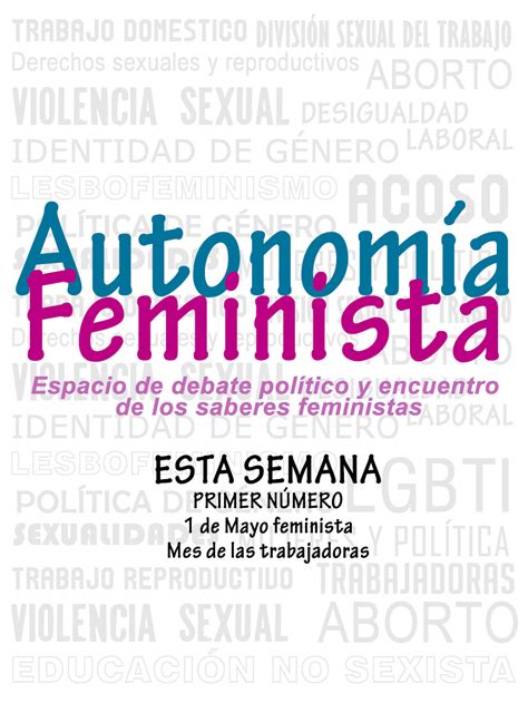 Autonomía Feminista Junio 2017