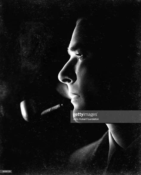 Tasmanian Film Star Errol Flynn Smokes A Pipe His Face Almost News