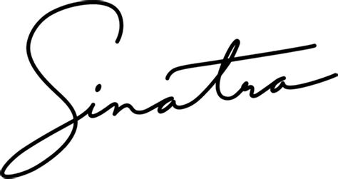 Sinatra Frank Sinatra Signature Png X Frank Sinatra Frank