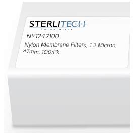 Nylon 1 2 µm 47 mm Membrane Disc Filters Sterlitech Corporation