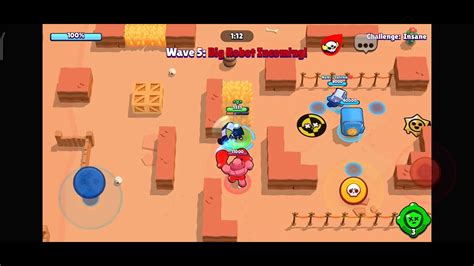 Brawl Stars I Robo Rumble Insane I Brawlstars Supercell Gaming