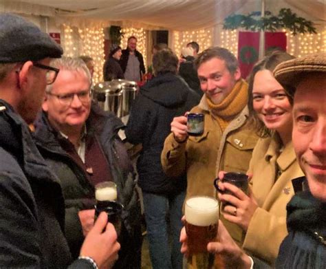 Gemeinderat Der Gemeente Doetinchem Auf Dem Adventsmarkt In Raesfeld