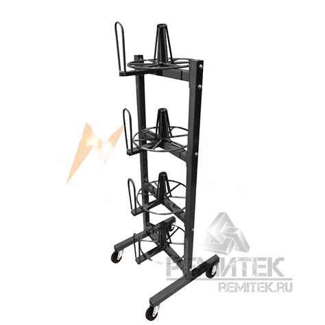 Стеллаж мобильный для хранения и размотки бухт кабеля СБР 4-0,4-30К ...