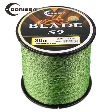 DORISEA BLADE S9 9 Strands Top Quality Braided Fishing Line 300M 500M