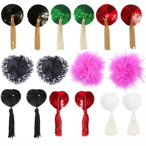 Lace tassel nipple pasties: a seductive tool for flirting in bed? 😍