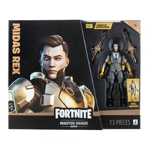 Jazwares Fortnite 10 Cm Master Grade Figure Midas Rex Figuur