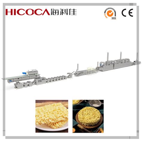 Full Automatic Continuous Fried Instant Noodle Production Line China