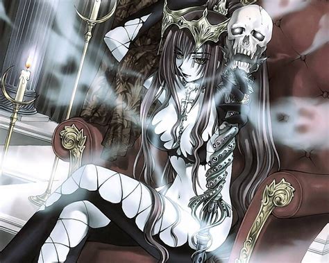 Queen Of Darkness Queen Anime Anime Art Dark Anime