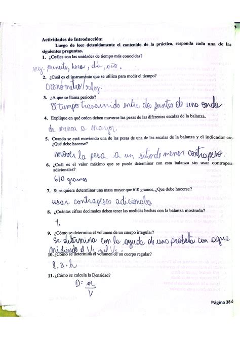 Tarea Documento En El Que Se Ve Una Practica De Lab F Sica Uasd