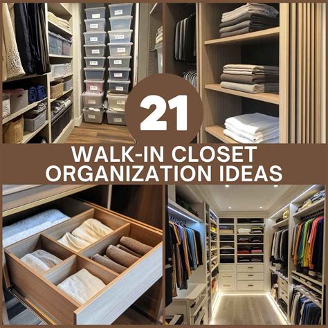 simple walk  closet organization ideas youll love