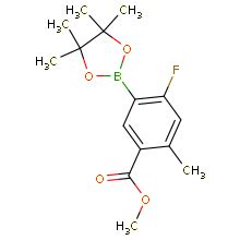 现货供应九鼎化学2 Fluoro 5 methoxycarbonyl 4 methylphenylboronic acid