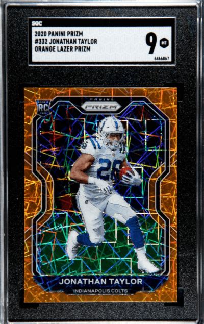 Jonathan Taylor Rookie Card – Top 3 Cards, Worth, and Risk/Profit Analysis