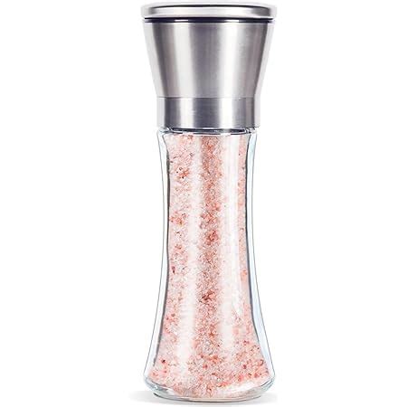 Amazon Home Ec Premium Stainless Steel Salt Or Pepper Grinder Pk