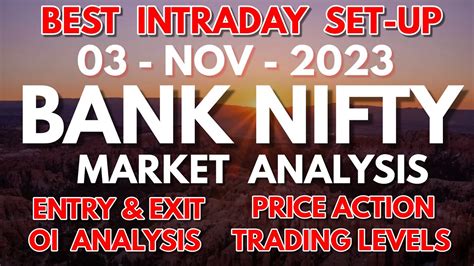 Bank Nifty 03 Nov 2023 Market Analysis Trading Setup Tomorrow Bank