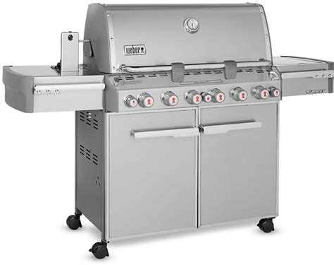 Weber Summit S S Freestanding Gas Grill With Sq In