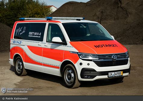 Einsatzfahrzeug Vw T Motion Binz Nef A D Bos Fahrzeuge