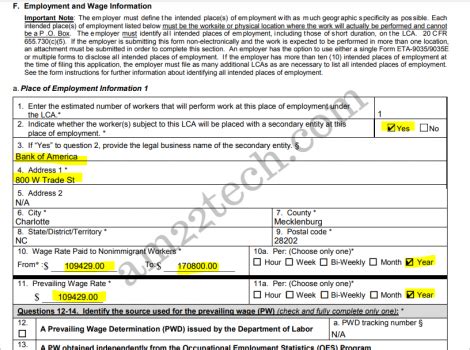 Check Lca Status Online H B Salary Processing Time Usa