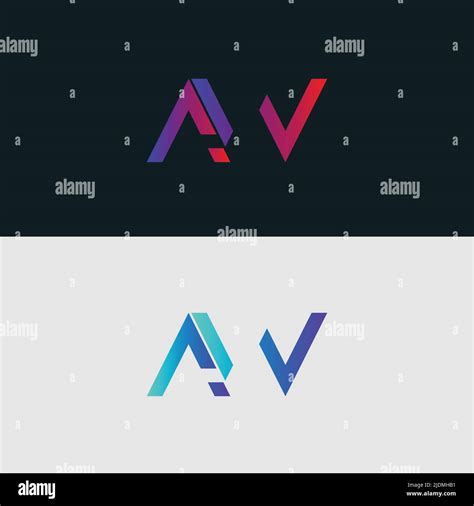 Alphabet Letter Icon Logo Aw Stock Vector Image And Art Alamy