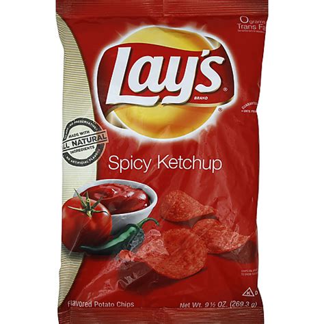 Lay's® Spicy Ketchup Flavored Potato Chips 9.5 oz. Bag | Potato | FairPlay Foods