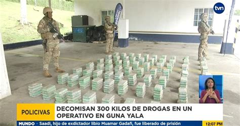 Decomisan M S De Paquetes De Droga En Guna Yala Nacionales Tvn