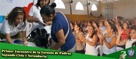 Primer Encuentro De Escuela De Padres Do Ciclo Y Secundaria