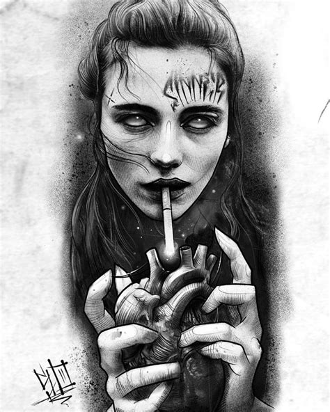 Artskillus Эскизы Тату Рисунки s photos Kunst Tattoo Dark Art