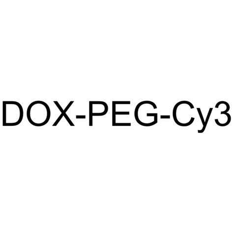 dox peg cy cy labeled dox peg conjugate medchemexpress