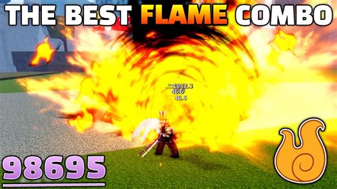 This Is The Best Flame Combo In Blox Fruits Youtube