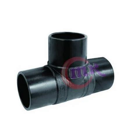 Black Hdpe Spigot Tee For Chemical Fertilizer Pipe Pe At Rs