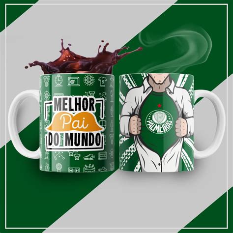 Caneca Pai Torcedor Palmeiras Mart Digital Gr Fica R Pida Online