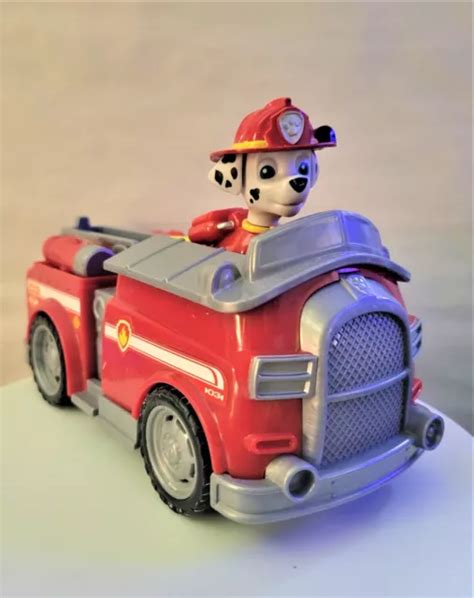 Paw Patrol Marshall 7 Fire Engine Truck With Figure Eur 914 Picclick Fr