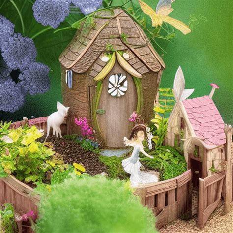 Beautiful Magical Fairy Garden Graphic By Selina A Fenech Creative